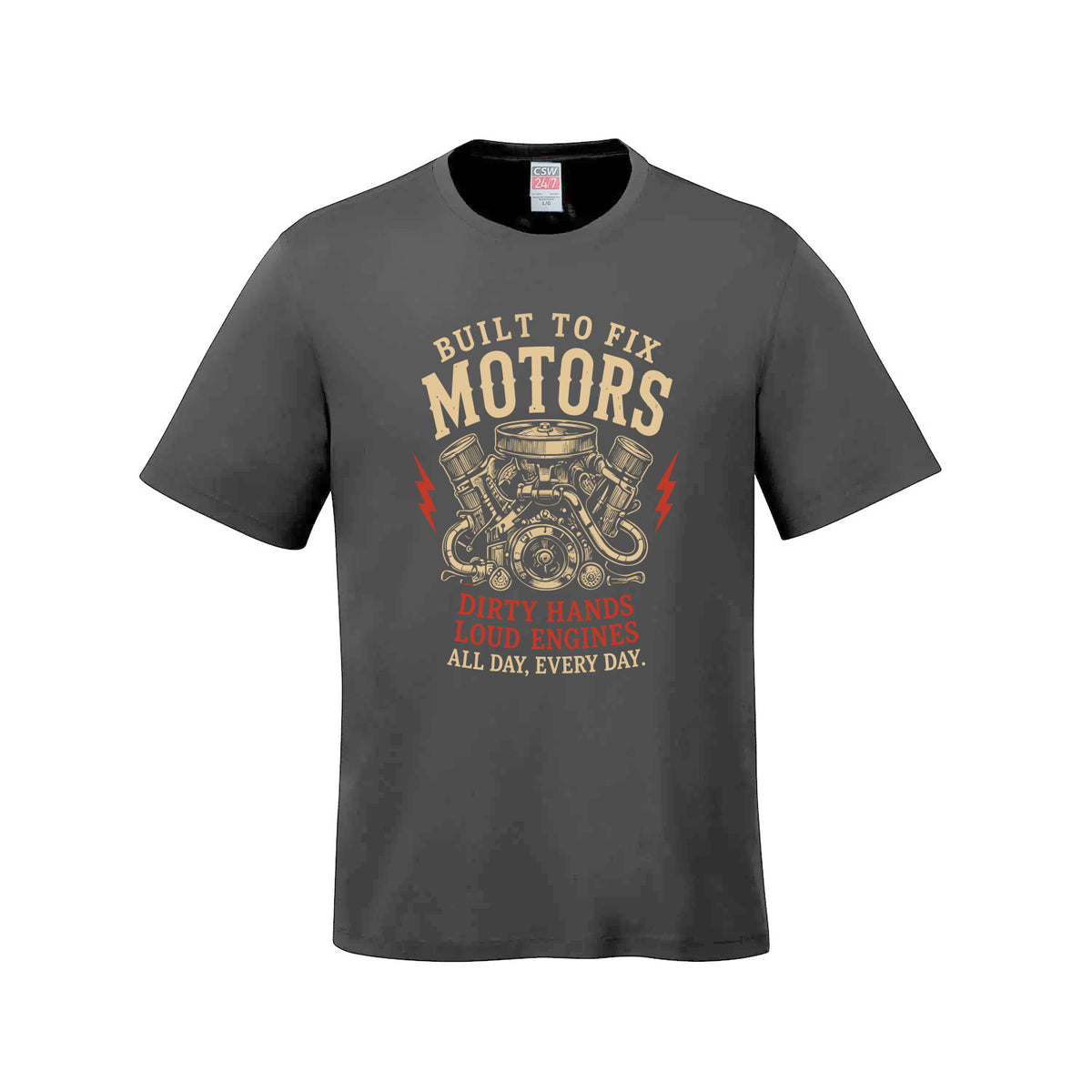 Built to Fix Motors T-Shirt