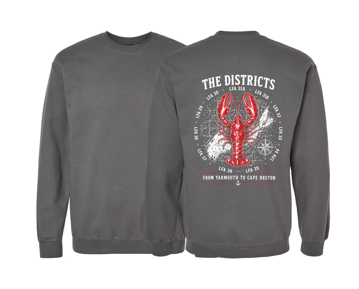The Districts Premium Printed Crewneck
