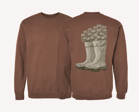 Brody's Boots Premium Printed Crewneck
