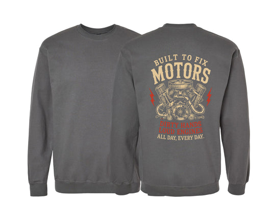 Built to Fix Motors Premium Crewneck