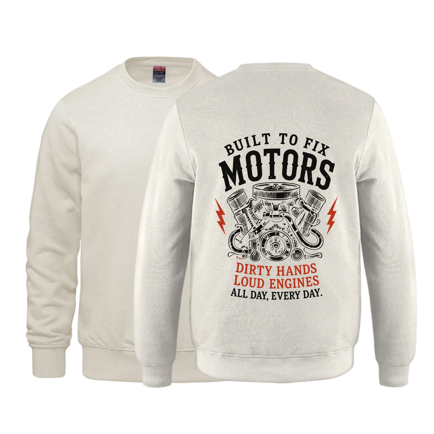 Built to Fix Motors Premium Crewneck