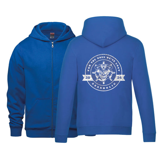 For the Ones We've Lost Premium Printed Zip-Up Sweater
