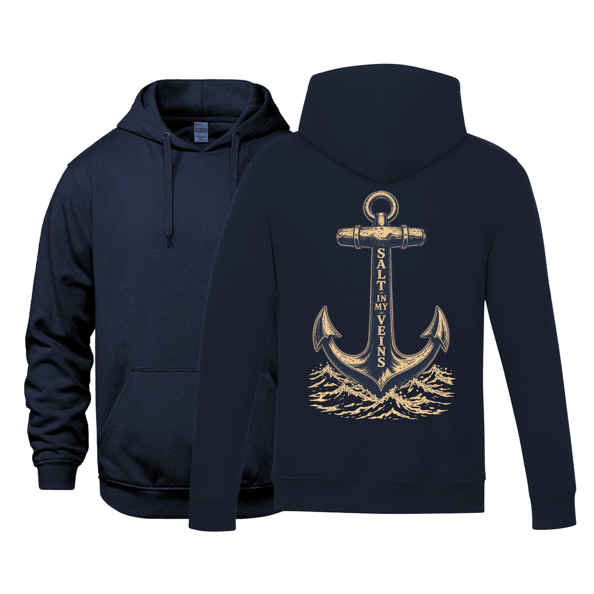 Salt in My Veins Printed Sweater