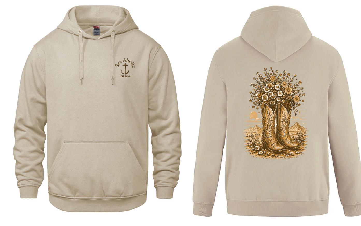 Brody's Boots Premium Printed Sweater